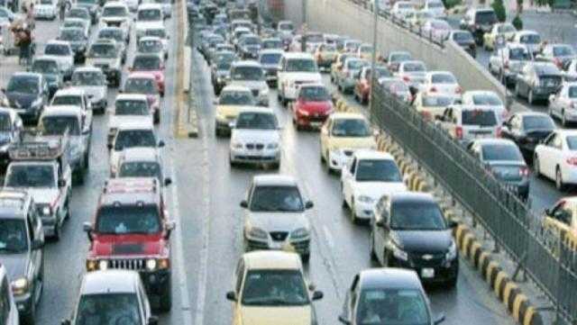 كثافات مرورية بشوارع القاهرة والجيزة صباح اليوم