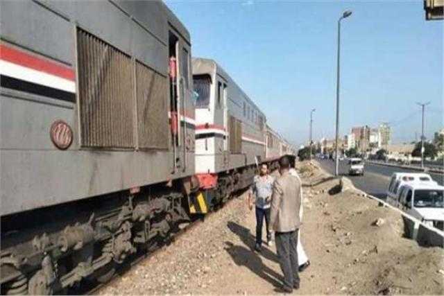 مصرع شاب تحت عجلات قطار الفيوم