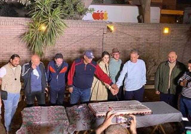 محمود حميدة وعائشة بن أحمد يحتفلان بانطلاق تصوير فيلم ريتسا