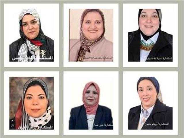 تعيين 6 مستشارات ممثلات للنيابة الإدارية في المحافظات