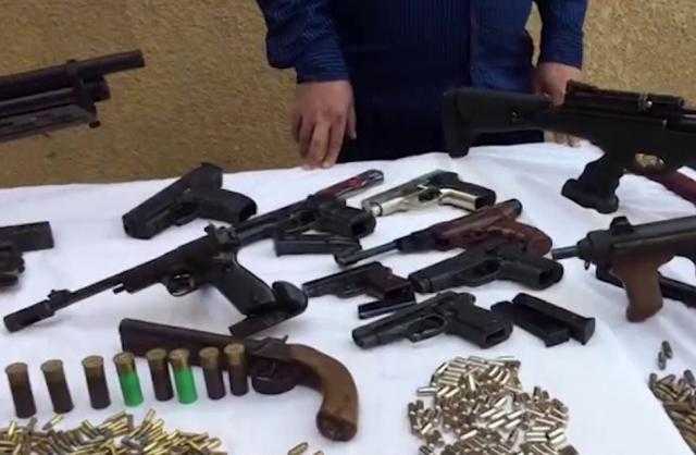 ضبط 183 قطعة سلاح ناري وتنفيذ 79 ألف حكم قضائي خلال 24 ساعة