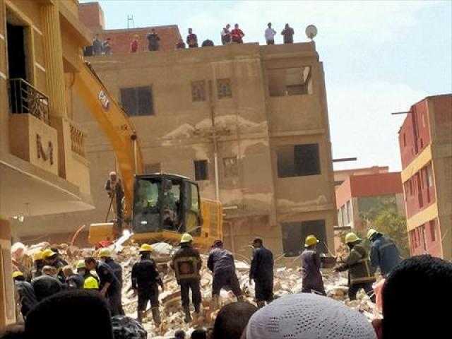 تحريات عقار جسر السويس: المالك قام بالبناء المخالف حتى 10 طوابق ما أثر على الأساسات