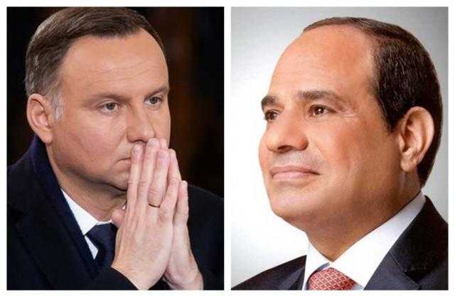 رئيس بولندا يعزي الرئيس السيسي في ضحايا حادث تصادم قطاري سوهاج