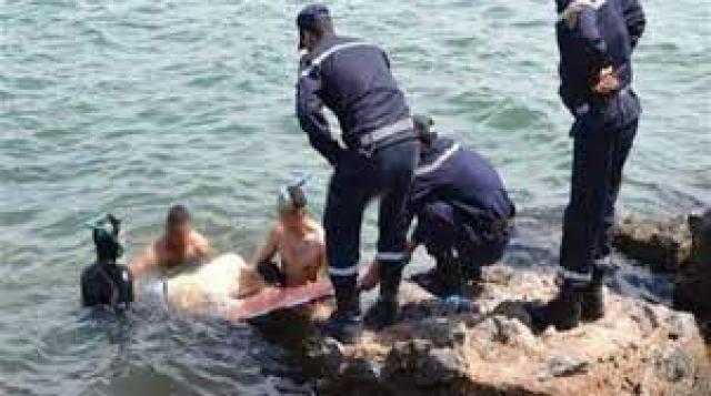 الإنقاذ النهري ينتشل جثمان شاب غرق بشاطئ السلام بالإسكندرية