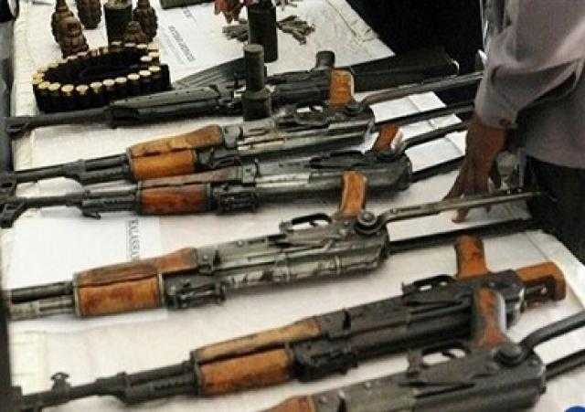 ضبط 4 قطع سلاح ناري وتنفيذ 424 حكما قضائيا بالفيوم