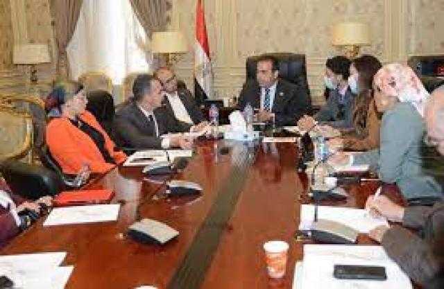 لجنة الشباب بمجلس النواب تناقش مشروع قانون الهيئة العامة للأبنية الرياضية