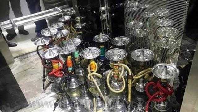 الداخلية تضبط 42 ألف شيشة بالمقاهي