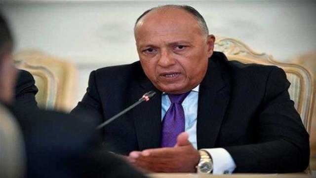 شكري: مصر تواصل اتصالاتها المكثفة لإنهاء التصعيد بالأراضي الفلسطينية