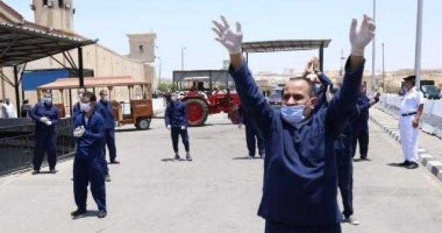 السجون تفرج عن 645 سجينا بعفو رئاسى وشرطى بمناسبة عيد الفطر المبارك