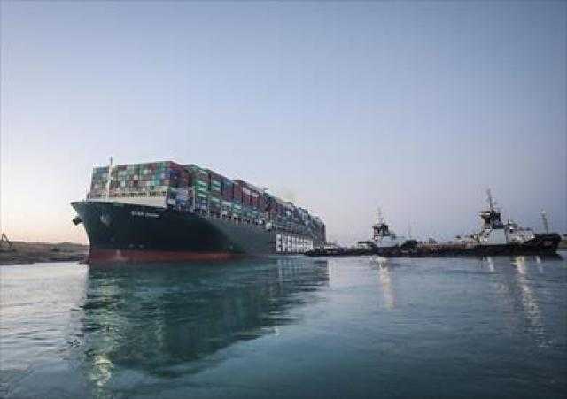 حكم نهائي بتأييد التحفظ على سفينة إيفرجيفن بقناة السويس
