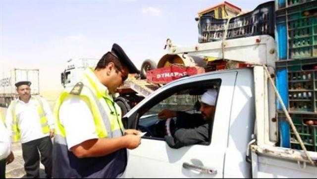المرور: ضبط 6120 مخالفة متنوعة خلال 24 ساعة