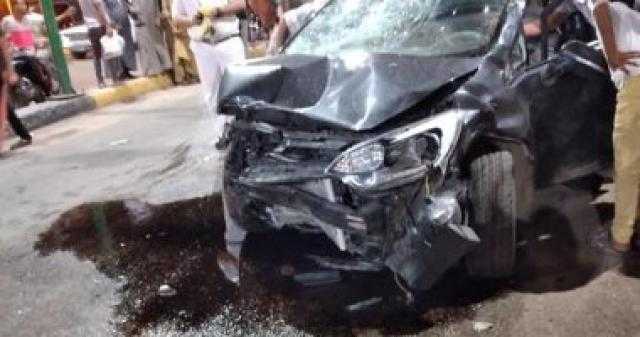 النيابة تحقق في واقعة دهس سيارة 3 أشخاص في حادث سيارة بالشيراتون