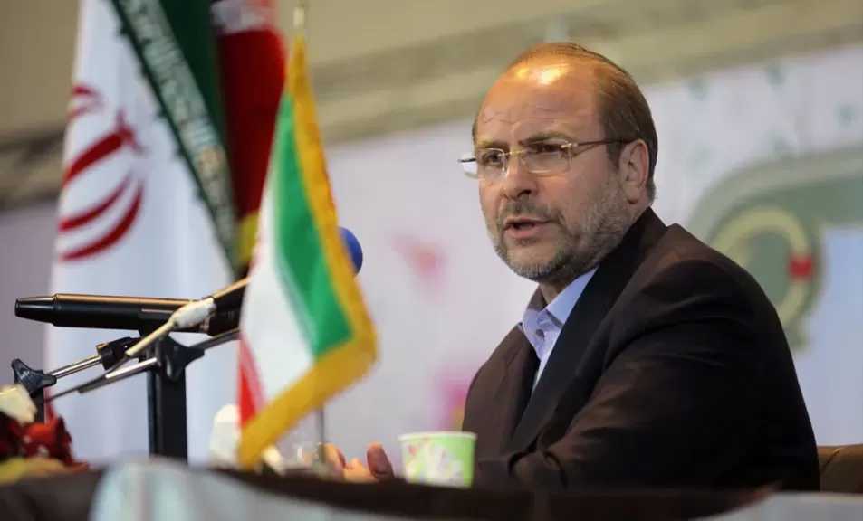 رئيس البرلمان الإيراني: رجالنا ينتظرون نزول الجنود الأمريكيين إلى البر لرميهم في النار