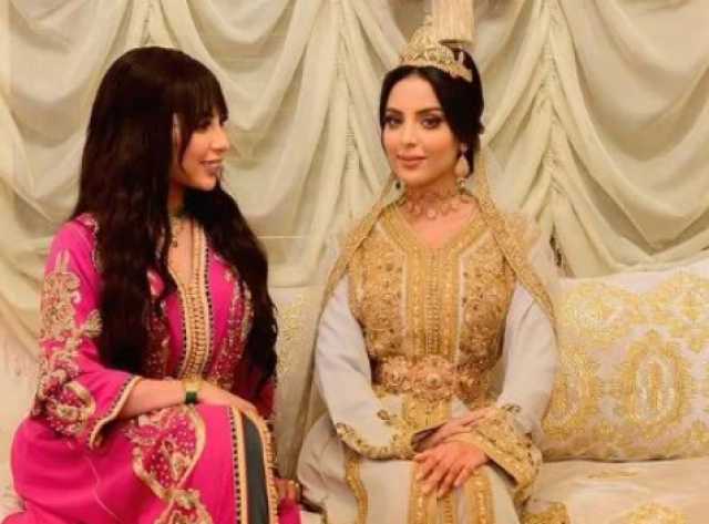 شقيقة دنيا بطمة تخطف الأنظار في عقد قرآنها