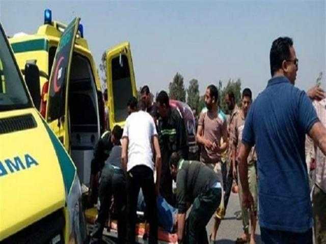مصرع 2 وإصابة 8 آخرين في حادث تصادم بطريق المنصورة جمصة