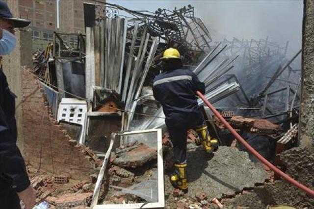 السيطرة على حريق شقة سكنية بمصر القديمة
