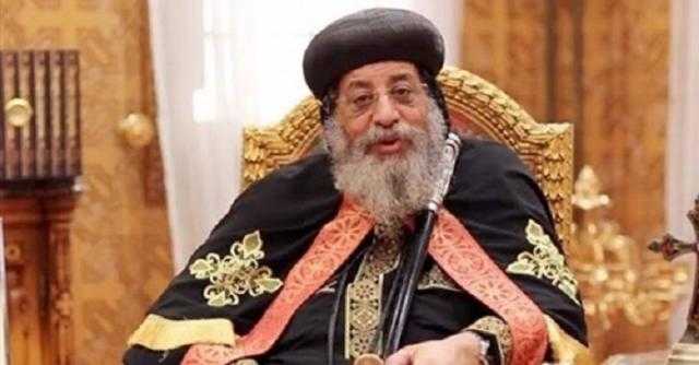 البابا تواضروس يدشن 3 مذابح في كاتدرائية دير الأنبا توماس السائح بالخطاطبة