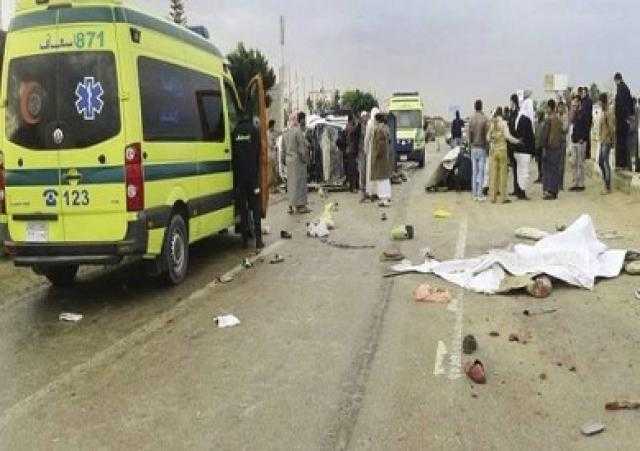 مصرع وإصابة 10 أشخاص جراء حادث تصادم بالبحيرة