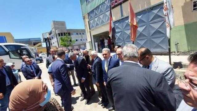 وفد محلية النواب يتفقد المنطقة الصناعية في بورسعيد