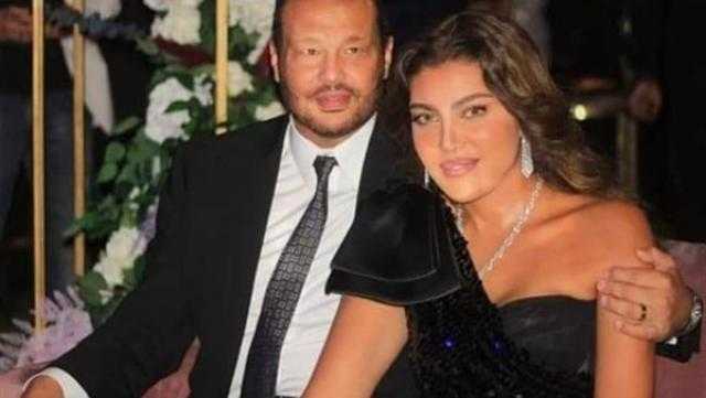شاهد.. أول ظهور لريهام حجاج مع زوجها محمد حلاوة بعد إعلان حملها