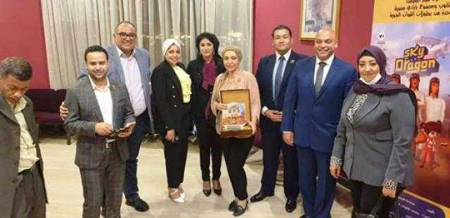 وفد من تنسيقية شباب الأحزاب يشارك في فعالية ”طفلك أمل ومستقبل وطن”.. صور