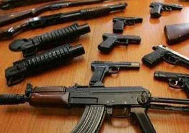 ضبط 19 عصابة و1185 قطعة سلاح ناري خلال أسبوع