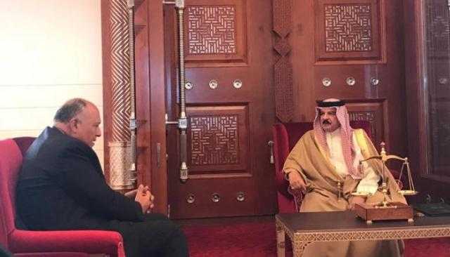 ملك البحرين يؤكد تضامن بلاده مع مصر في كل ما يحفظ حقوقها وأمنها المائي