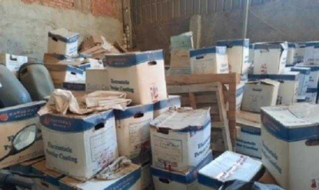 ضبط مصنع لتجميع البطاريات دون ترخيص في المرج