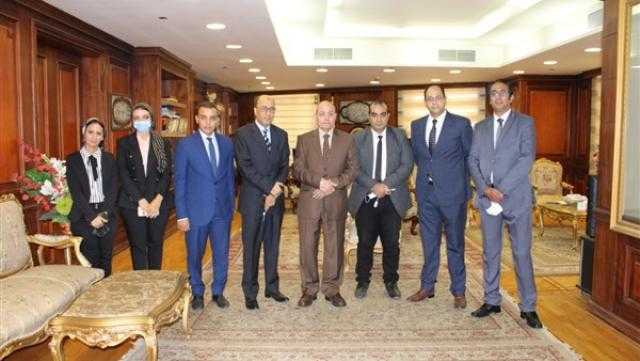 رئيس النيابة الإدارية يلتقى مدير إدارة التحول الرقمي لتحقيق العدالة الناجزة