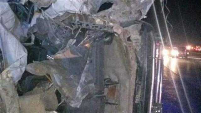 مصرع 4 وإصابة 8 في حادث تصادم بطريق الكريمات