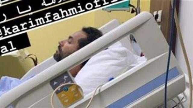 تدهور حالة الفنان كريم فهمي الصحية بعد إصابته بجلطتين على الرئة