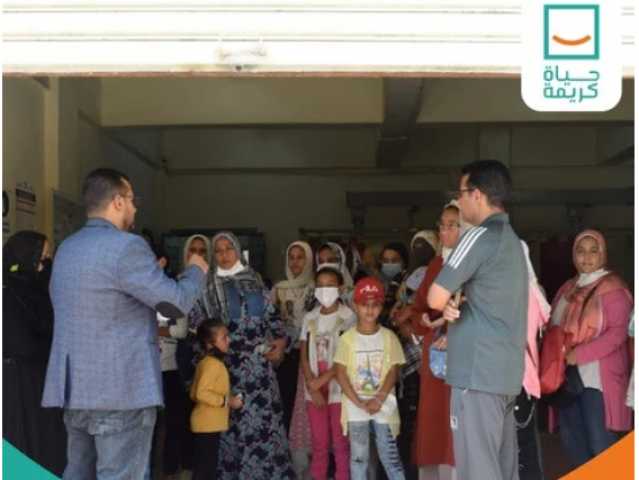 «حياة كريمة».. زيارة 20 سيدة وفتاة لمركز التدريب المهنى بالإسكندرية