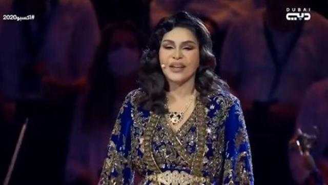 بـ3 لغات.. أحلام تغني في افتتاح «إكسبو دبي 2020»