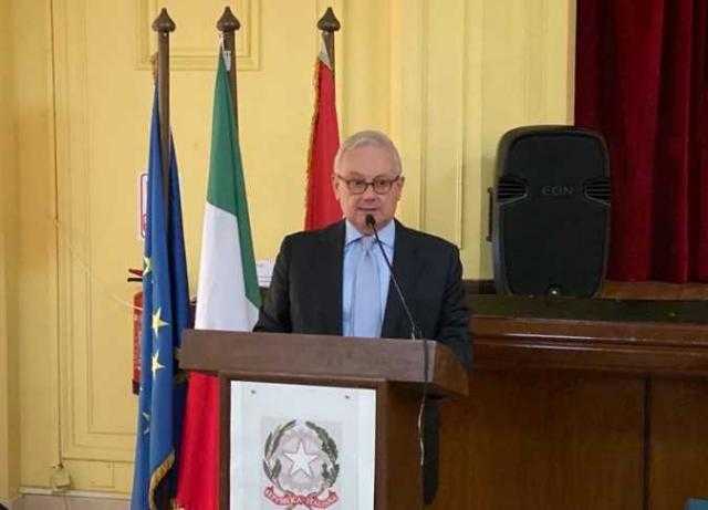 السفير الإيطالي بالقاهرة يؤكد أهمية تاريخ العلاقات بين مصر وإيطاليا