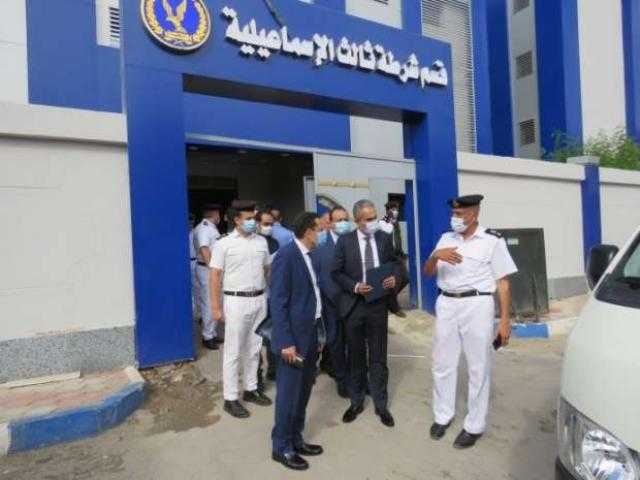 لجنة من حقوق الإنسان بوزارة الداخلية تمر على أقسام الشرطة بالإسماعيلية