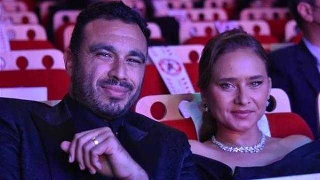 الظهور الأول لنيللي كريم وزوجها هشام عاشور على السجادة الحمراء