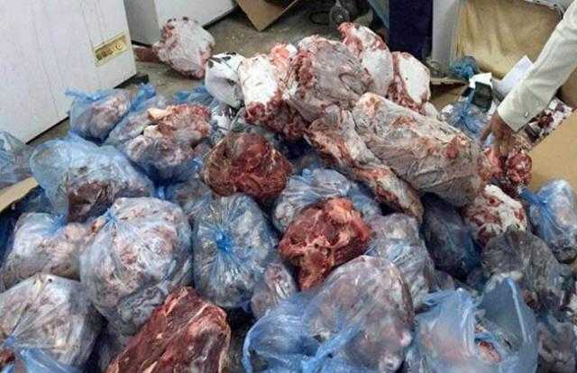 حبس صاحب ثلاجة لحيازته «لحوم فاسدة» بالخليفة