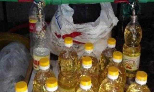 ضبط مصنع يجمع الزيوت المستخدمة لصناعة الطحينة فى الجيزة