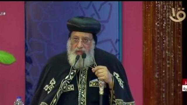البابا تواضروس يهنئ بطريرك الروم الأرثوذكس بعيد الميلاد