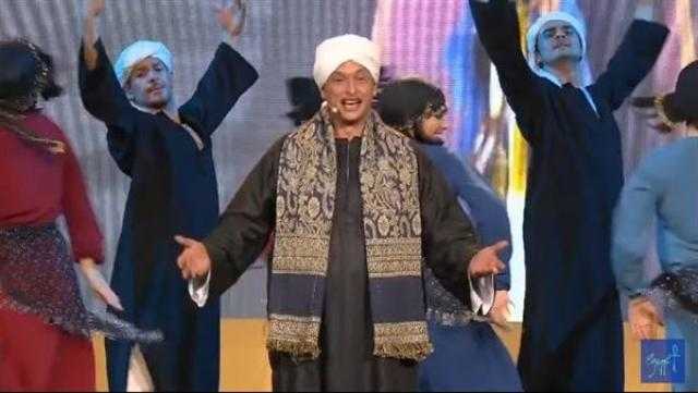 وائل الفشني يتألق في حفل افتتاح طريق الكباش بأغنية «الأقصر بلدنا»