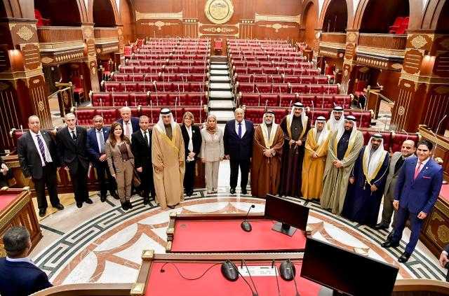 النائب أحمد أبو هشيمة يشارك في لقاء رئيس مجلس الشيوخ ورئيسة مجلس النواب البحريني