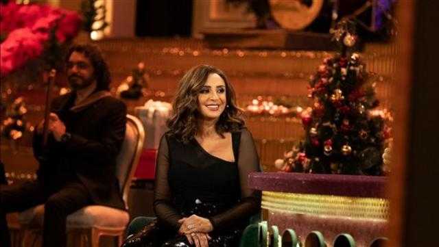 كواليس ظهور أنغام ونجليها في ليلة رأس السنة مع أبلة فاهيتا