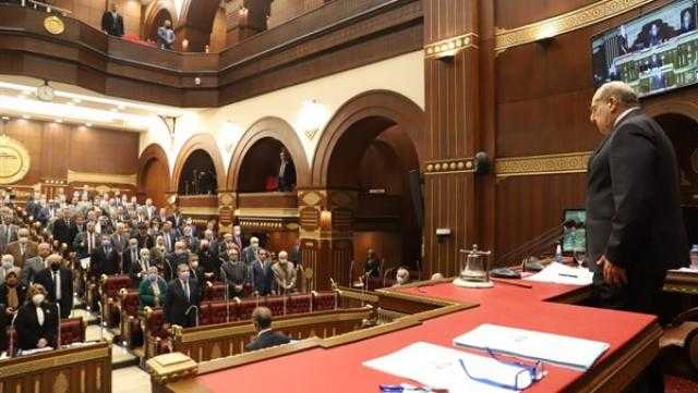 دقيقة حداد في مجلس الشيوخ على رحيل النائب إبراهيم حجازي