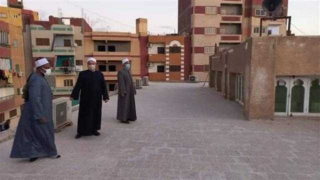 «أوقاف القاهرة» تطلق حملة كبرى لتنظيف أسطح المساجد