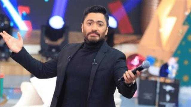 تامر حسني يحيي حفل افتتاح مسابقة كأس مصر للجمباز الإيقاعي للناشئات