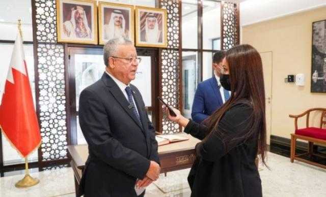 رئيس مجلس النواب: خطوات ملموسة لتفعيل التعاون البرلماني بين البحرين ومصر