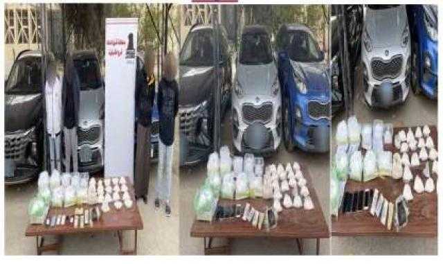 ضبط مواد مخدرة بـ24 مليون جنيه بحوزة متهمين في الجيزة والشرقية