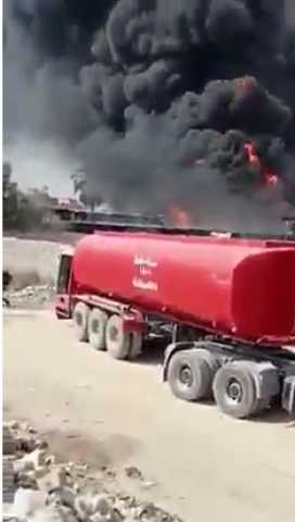 الاستعانة بخزانات استراتيجية للمياه وسيارات إطفاء لإخماد حريق مصنع كرداسة
