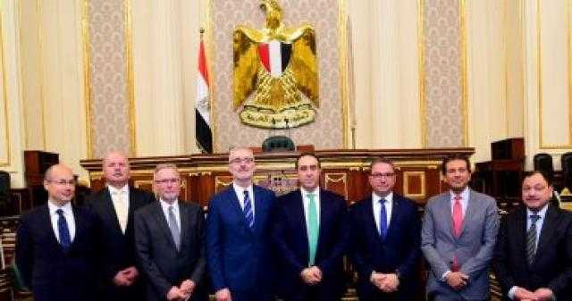 أمين عام مجلس النواب يستقبل نظيره المجرى