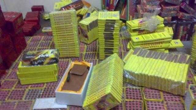 القبض على شخصين بحوزتهما كمية من الألعاب النارية